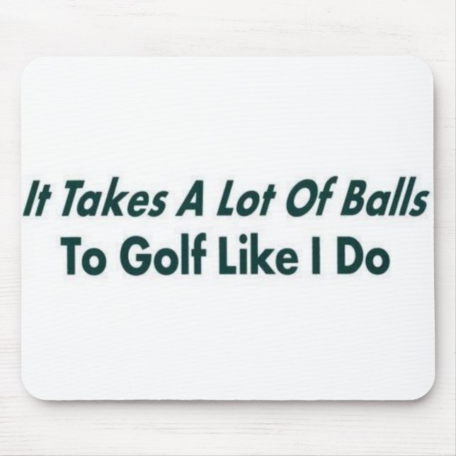 Mousepad Toma muitas bolas (Frente)