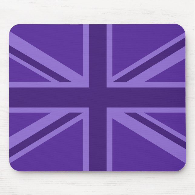 Mousepad Tomada Roxo da União Vibrante (Frente)