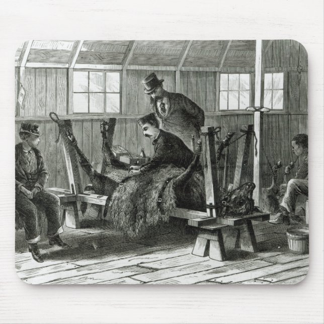 Mousepad Tomando o vírus da vitela (Frente)