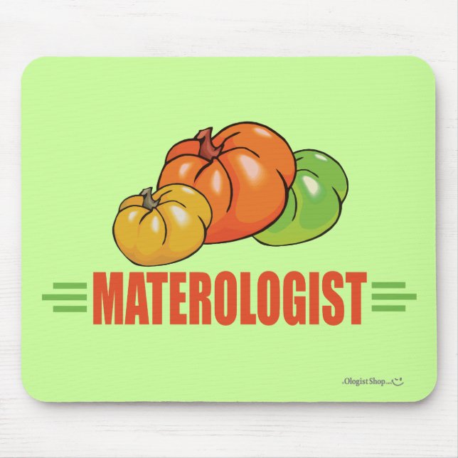 Mousepad Tomate Engraçado (Frente)
