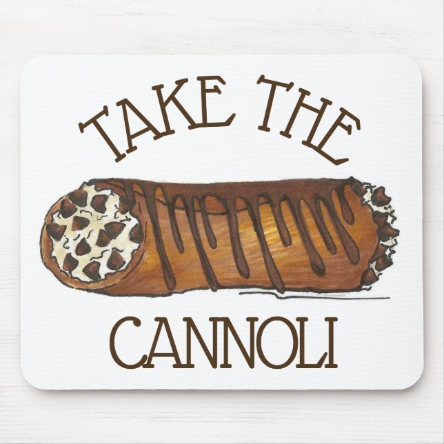 Mousepad Tome A Massa De Chip De Chocolate Italiano De Cann (Frente)