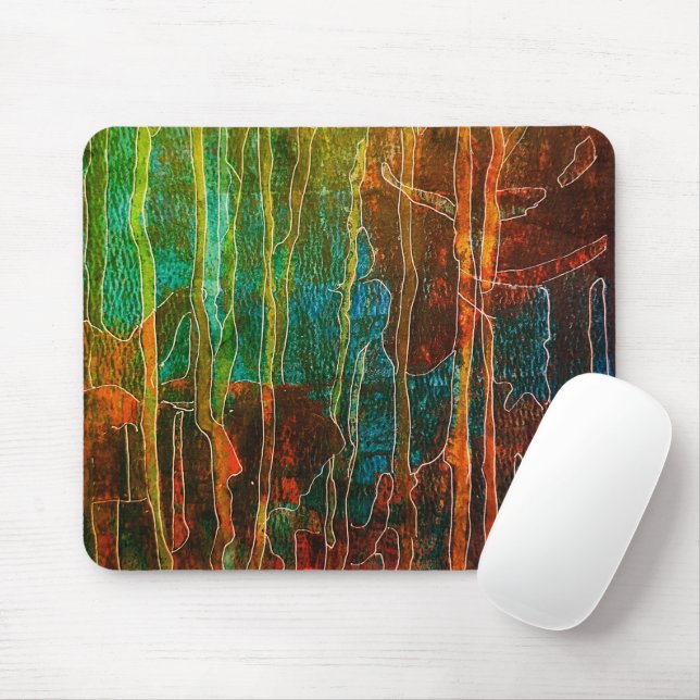 Mousepad Tonalidades de gem (Com mouse)