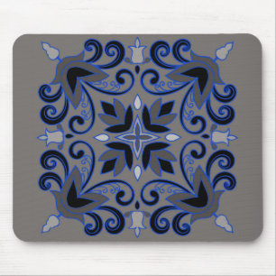 Mousepad Tons de Cinza