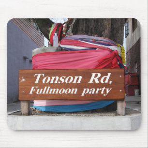 Mousepad Tonson Rd Partido Fullmoon, Koh Phangan, Tailândia