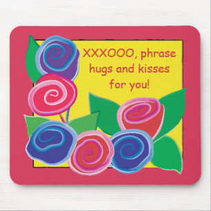Mousepad "Toon/Hugs and Kisses"