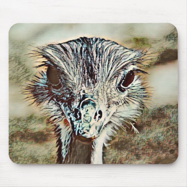 Mousepad toony ostrich (Frente)
