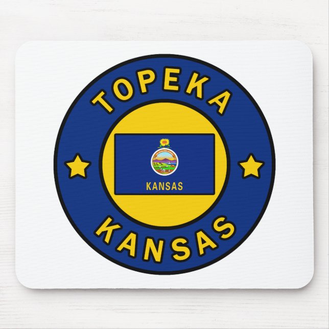 Mousepad Topeka Kansas (Frente)
