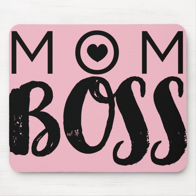 Mousepad Tópico de Típica Moderna MOM BOSS Script (Frente)