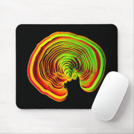 Mousepad Topografia Neon Brilhante Tecnologia de Onda Sonor