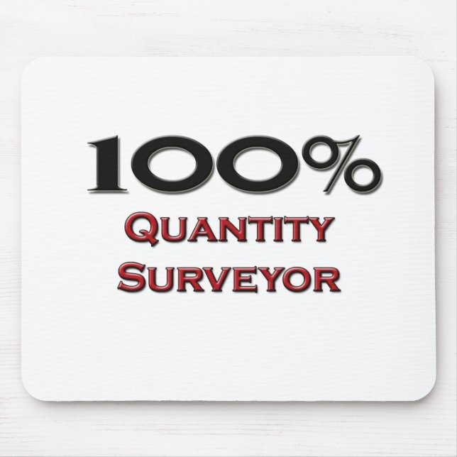 Mousepad Topógrafo de quantidade de 100 por cento (Frente)