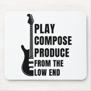 MOUSEPAD TOQUE, COMPONHA, PRODUZA A PARTIR DO BAIXO