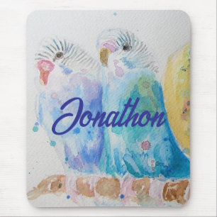 Mousepad Toque de Chave de Arte Watercolor do Watercolor do