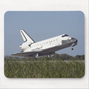 Mousepad Toques de Atlantis do vaivém espacial para baixo