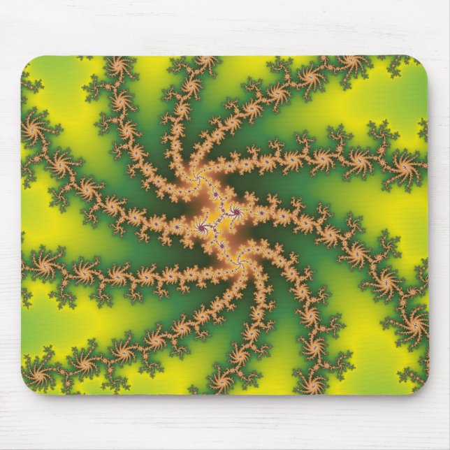Mousepad Torção do Céu - Pasta de Mão Fractal (Frente)