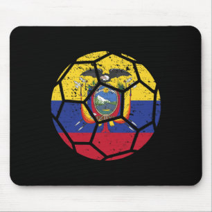 Mousepad Torcedores do Equador Bandeira do Equador Camisa d