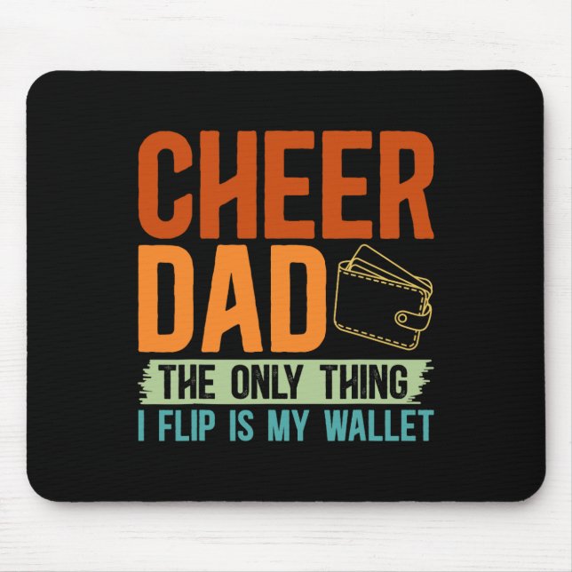 Mousepad Torcida Pai A Única Coisa Que Eu Viro É Minha Cart (Frente)