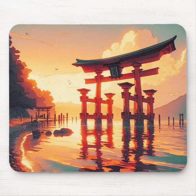 Mousepad Torii da Luz Nascente (Frente)