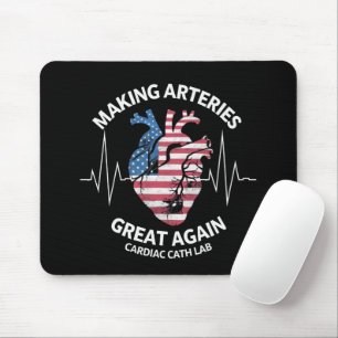 Mousepad Tornando as Artérias Grandes Novamente Laboratório