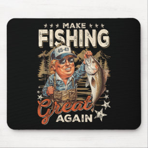 Mousepad Torne Engraçado O Excelente De Pesca Da Bandeira A