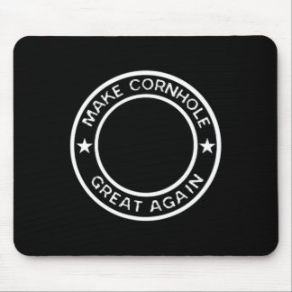 Mousepad Torne o Cornhole Grande Novamente Camisa da Equipe