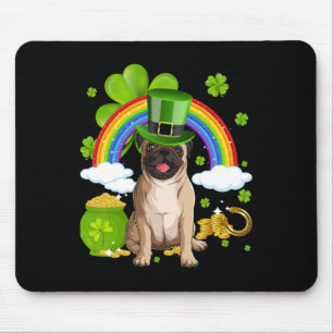 Mousepad Torne o Dia de São Patrício Grande Novamente Porco