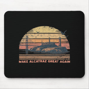 Mousepad Torne O Excelente Alcatraz Novamente Engraçado Tru