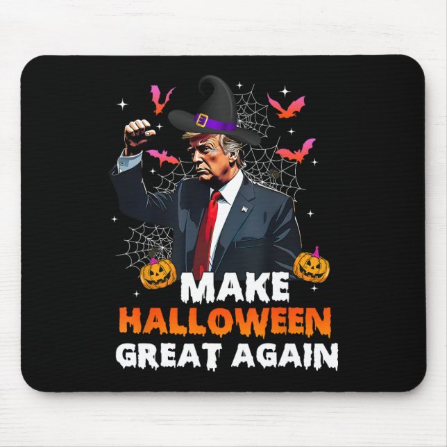 Mousepad Torne O Excelente De Halloween Novamente Engraçado (Frente)