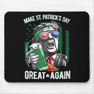 Mousepad Torne O Excelente Do Dia de São Patrício Novamente