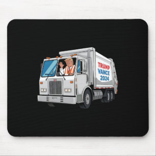 Mousepad Torne o Lixo Americano Grande Novamente Trump 2024