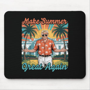 Mousepad Torne o Verão Grande Novamente Engraçado Férias de