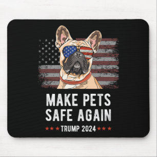 Mousepad Torne os Animais de Estimação Seguros Novamente Bu