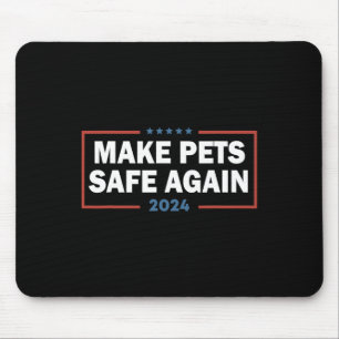 Mousepad Torne Os Animais Seguros Novamente Trump Harris De