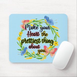 Mousepad Torne Seu Coração A Coisa Mais Bonita Sobre Você