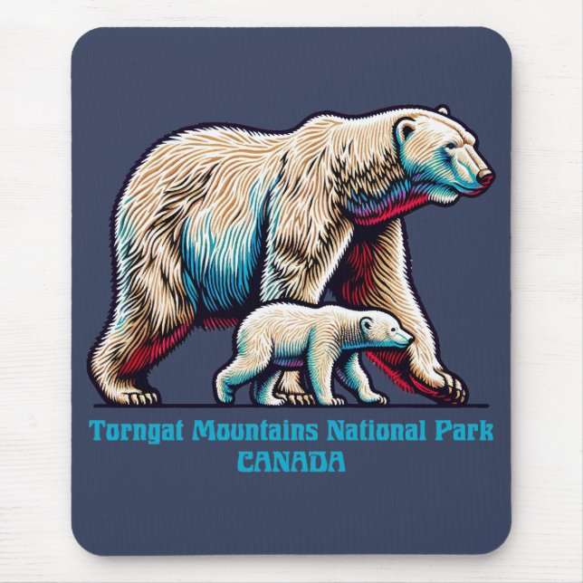 Mousepad Torngat Mountains National Park Canada (Frente)