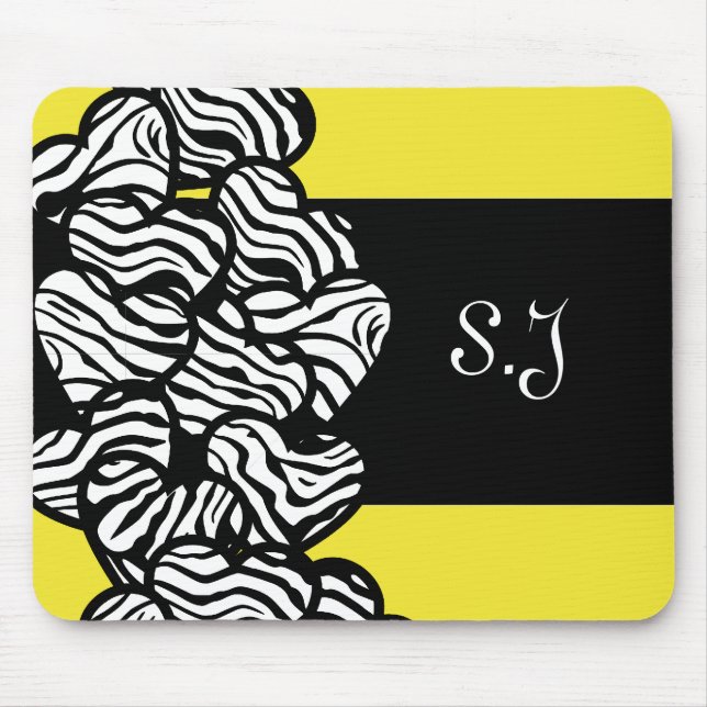 Mousepad Tornozelo de zebra (Frente)