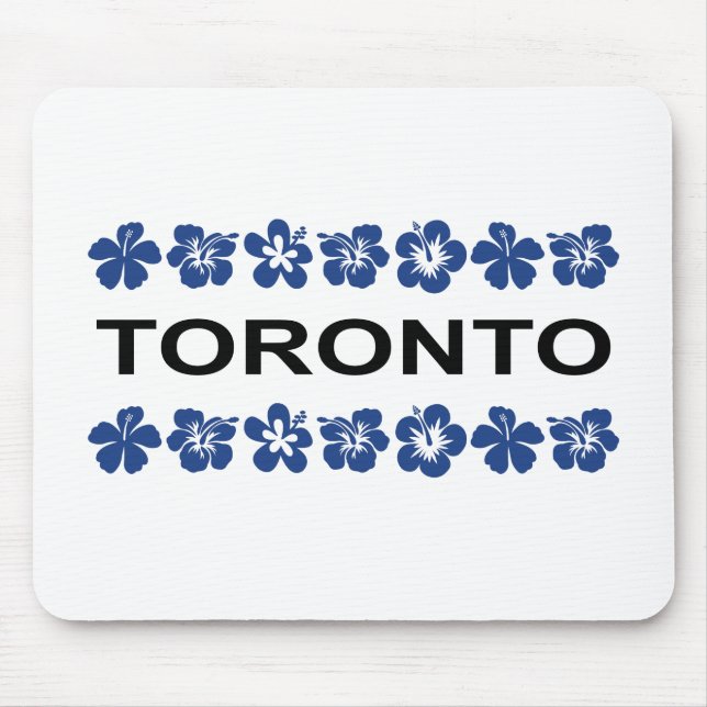 Mousepad Toronto Aloha Bandas Cor Azul-Claro (Frente)