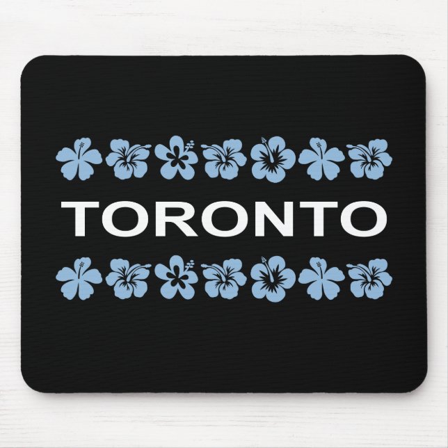 Mousepad Toronto Aloha Bandas Cor Azul Escura (Frente)