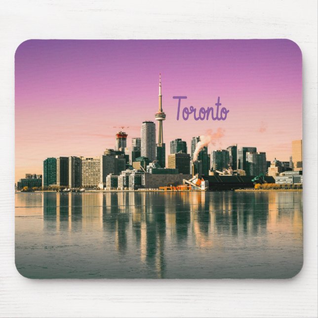 Mousepad Toronto Capital da cidade de Ontário Canada Skylin (Frente)
