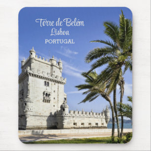 Mousepad Torre de Belém, foto, Lisboa, Portugal