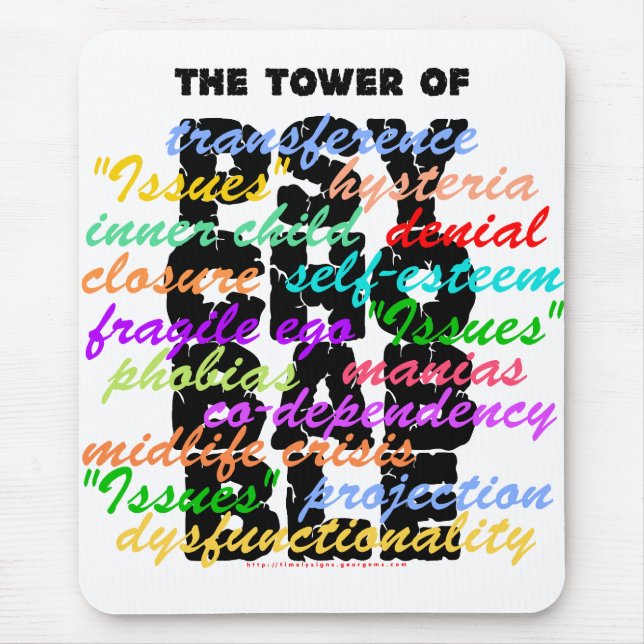 Mousepad Torre do Psychobabble (Frente)