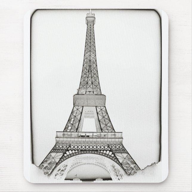 Mousepad Torre Eiffel de Paris (Frente)