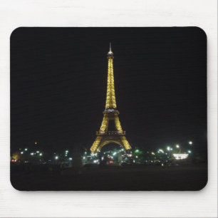 Mousepad Torre Eiffel em a noite
