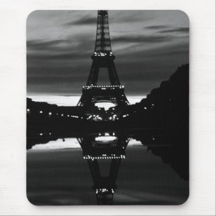 Mousepad Torre Eiffel Paris França vintage reflexão