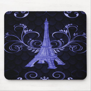 Mousepad Torre Eiffel Torre Roxo