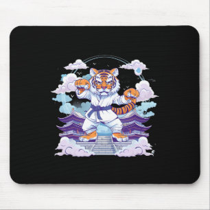 Mousepad Torre Pagode do Tigre Kung Fu Judô Mma Taekwondo C