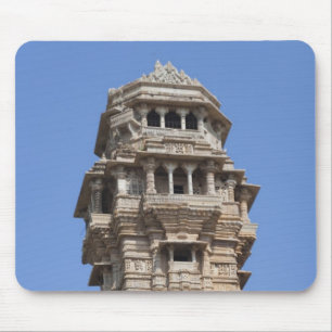 Mousepad Torre Victoria no Forte Chittorgarh, Índia