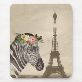 Mousepad Torre Zebra rico e Eiffel
