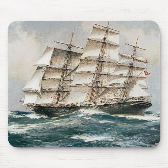 Mousepad Torrenes do navio do Clipper (Frente)
