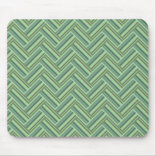 Mousepad Torres de verde-oliva, tecelagem dupla