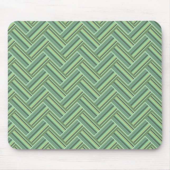 Mousepad Torres de verde-oliva, tecelagem dupla (Frente)